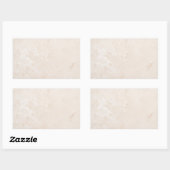 Gelbgelbe Hintergrundfarbe aus Marmorstein Rechteckiger Aufkleber (Blatt)