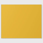 Gelbgelbe Sonnenblume Geschenkpapier (Flach)