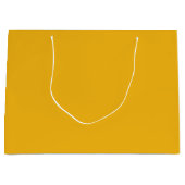 Gelbgelbe Sonnenblume Große Geschenktüte (Vorderseite)