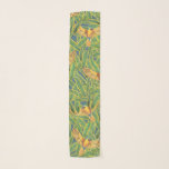 Gelbgelbe tropische Blätter Papageienmuster Schal<br><div class="desc">Dieses coole und lebendige Muster ist perfekt für den Vogelliebhaber. Die handbemalten Aquarelltöne sind hellgelb, blau, orange und grüne bzw. gelbe Bananenpfeife auf einem schlichten blauen Hintergrund. Es ist künstlerisch, trendig, einzigartig und modern, perfekt für die Sommersaison! ***WICHTIGE HINWEIS FÜR DESIGN: Für individuelle Designanfragen, wie z.B. passende Produktanfragen, Farbänderungen, Platzierungsänderungen...</div>