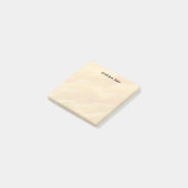 Gelbgelber Abstrakter Hintergrund Post-it Klebezettel (angewinkelt)