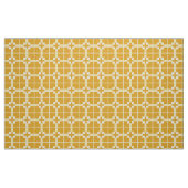 Gelbgelbes Kreuzmuster Stoff (Fat Quarter (45,7 x 55,9 cm))