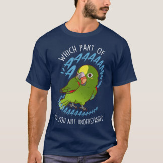 Gelbgeschnäbelter Amazonenpapagei Aaaa T-Shirt