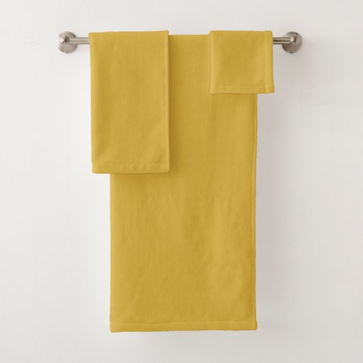 Gelbgold Badhandtuch Set (Insitu)