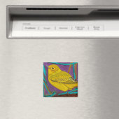 Gelbgrasmücke Magnet (In Situ (Geschirrspüler))