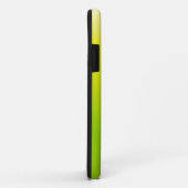 Gelbgrün Abstrakt Case-Mate iPhone Hülle (Hinten/Rechts)