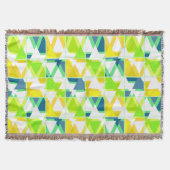 Gelbgrün abstrakt decke (Vorderseite)