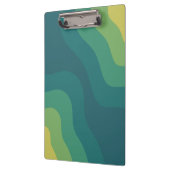 Gelbgrün abstrakt für eine positive Stimmung Klemmbrett (Links)