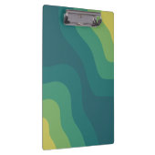 Gelbgrün abstrakt für eine positive Stimmung Klemmbrett (Rechts)