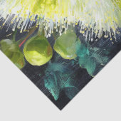 Gelbgrün blühend Gumnut Decoupage Seidenpapier (Ausschnitt)