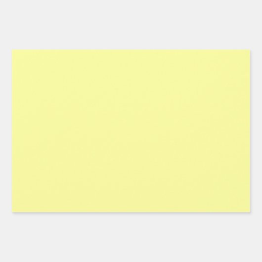 Gelbgrün Geschenkpapier Set (Vorderseite)