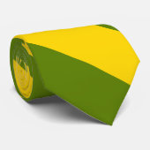 Gelbgrün Krawatte (Gerollt)