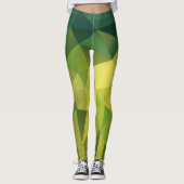 Gelbgrün Leggings (Vorderseite)