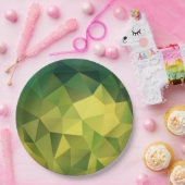 Gelbgrün Pappteller (Party)