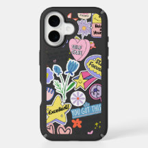 Gelbgrün rosa Illustrationsbraun Friedlich