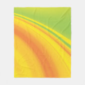 Gelbgrüne Farbe mit Hintergrund Fleecedecke (Vorderseite)