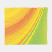 Gelbgrüne Farbe mit Hintergrund Fleecedecke (Vorderseite (Horizontal))