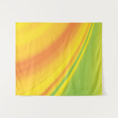 Gelbgrüne Farbe mit Hintergrund Wandteppich (Vorderseite (Horizontal))