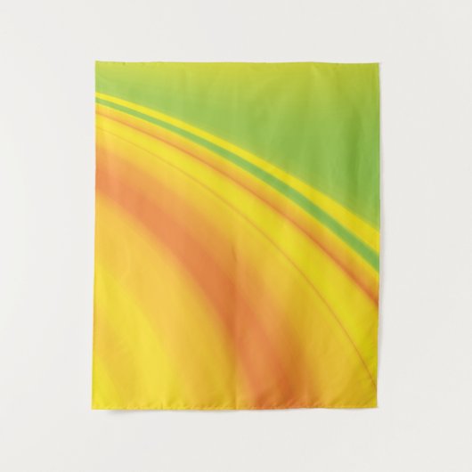 Gelbgrüne Farbe mit Hintergrund Wandteppich (Vorderseite)