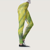 Gelbgrüne Leggings (Rechts)