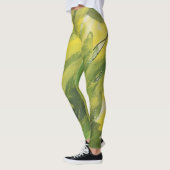 Gelbgrüne Leggings (Links)