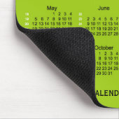 Gelbgrüner Kalender 52 Wochen-2019 durch Janz Mousepad (Ecke)