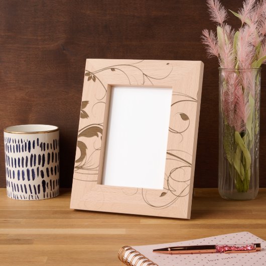 Gelbgrüner Wein Geätzte Rahmen (Links)