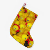 Gelbgummi-Enten Kleiner Weihnachtsstrumpf (Vorderansicht (hängend))