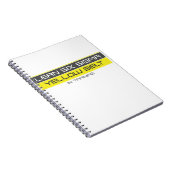 Gelbgürtel im Training Notizblock (Rechte Seite)