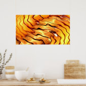 Gelbholz Poster (Küche)