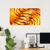 Gelbholz Poster (Heimbüro)