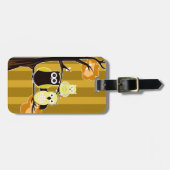 Gelbhügel Gepäckanhänger (Vorderseite horizontal)