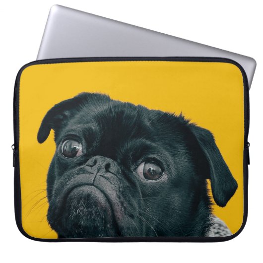 Gelbhund Laptopschutzhülle (Vorderseite)