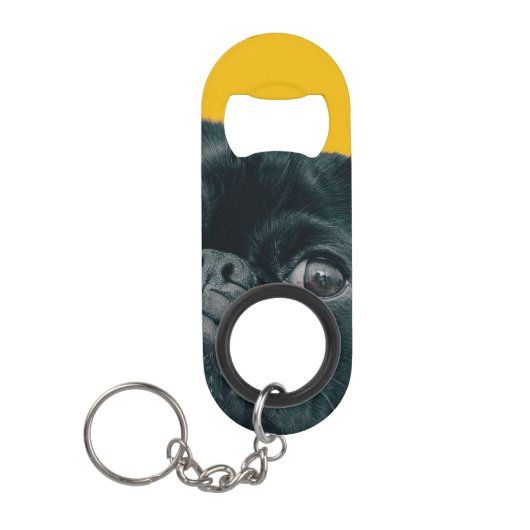 Gelbhund Mini Flaschenöffner (Vorderseite)