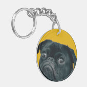 Gelbhund Schlüsselanhänger (Vorderseite links)