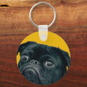Gelbhund Schlüsselanhänger (Vorderseite)