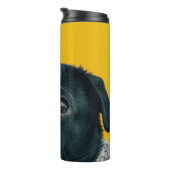 Gelbhund Thermosbecher (Nach rechts gedreht)
