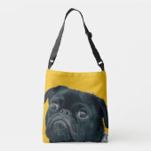 Gelbhund Tragetaschen Mit Langen Trägern (Rückseite)