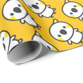 Gelbkakadu Geschenkpapier (Rolleneckpunkt)