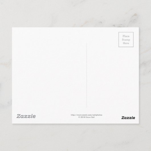 Gelbkaleidoskopmuster Postkarte (Rückseite)