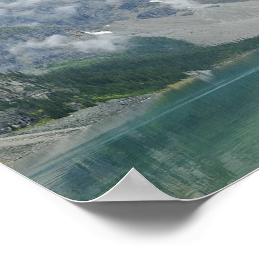 Gelbkanoe Poster (Ecke)