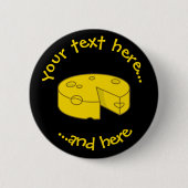 Gelbkäse Button (Vorderseite)