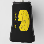 Gelbkäse Golf Headcover (Rotieren 90)