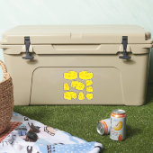 Gelbkäse-Icon-Set Aufkleber (Kühler)