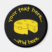 Gelbkäse Magnet (Vorne)