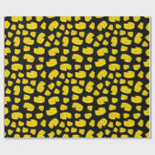 Gelbkäse-Muster Geschenkpapier (Flach)