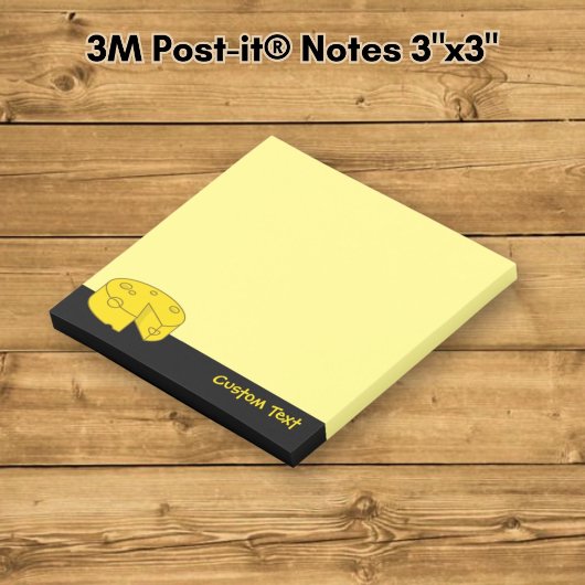 Gelbkäse Post-it Klebezettel