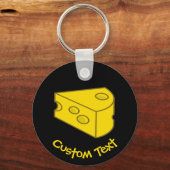 Gelbkäse-Schlüsselanhänger Schlüsselanhänger (Vorderseite)