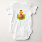 Gelbkiche Baby Strampler (Rückseite)