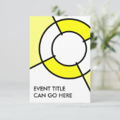 Gelbklee Einladung (Stehend Vorderseite)